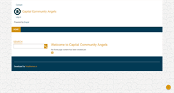 Desktop Screenshot of capitalcommunityangels.org