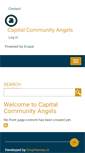 Mobile Screenshot of capitalcommunityangels.org