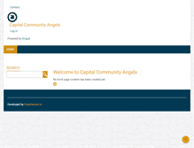 Tablet Screenshot of capitalcommunityangels.org